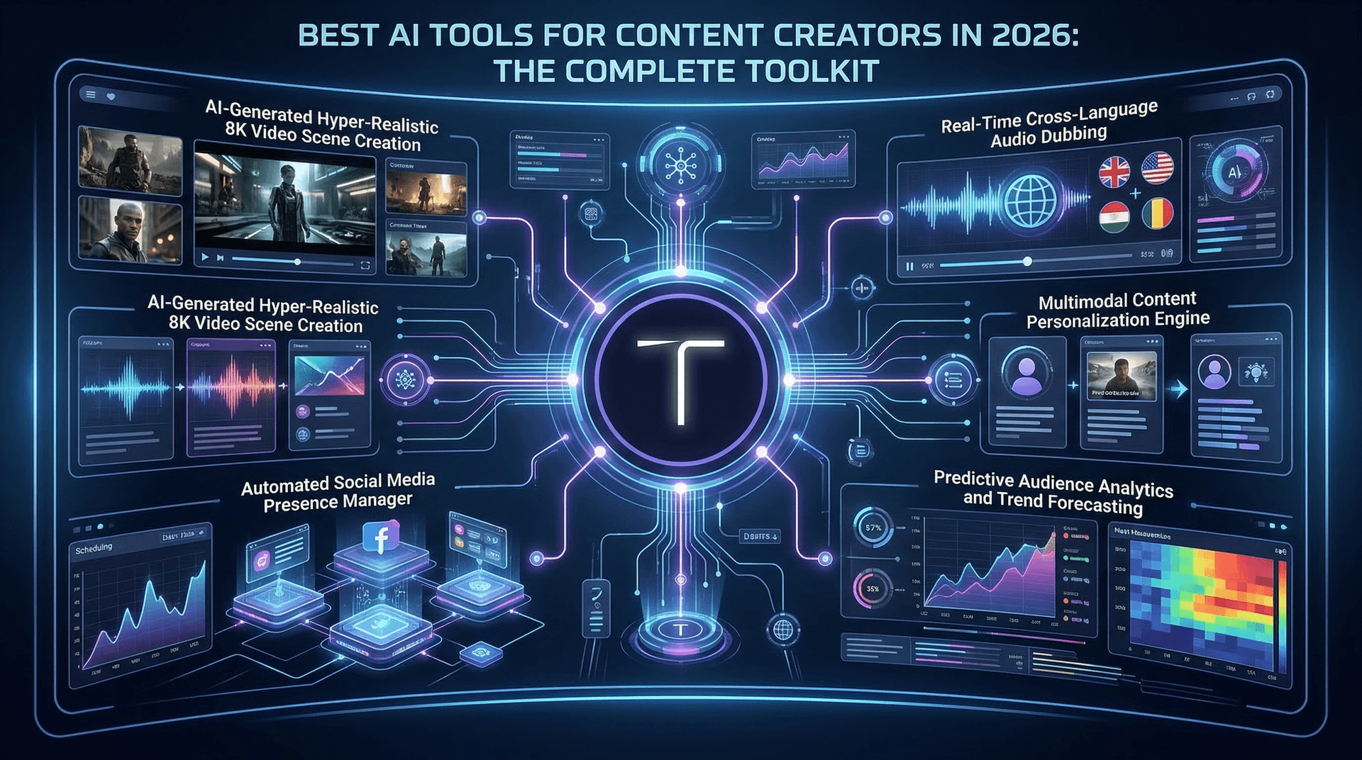 Best AI Tools for Content Creators in 2026: The Complete Toolkit